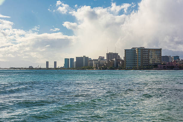 istock Skyline of Waikiki,Hawaii 528364739