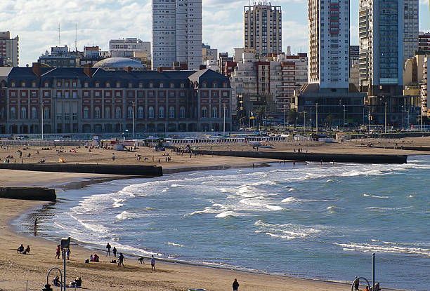 Mar del Plata is the most important tourist city in Argentina. It is located in the Atlantic Ocean.