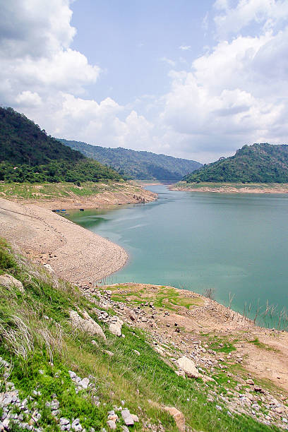 istock lake in Khun Dan Prakarnchon Dam 528371767