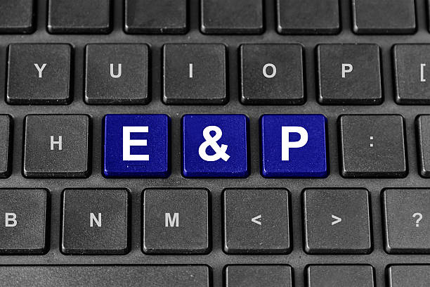 istock E&P or exploration and production word on keyboard 528371941