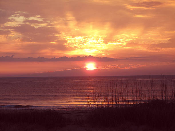 istock Virginia Lovers Sunrise at Sandbridge Beach 528373449