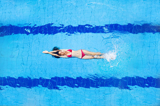 istock Woman swimming in a pool 528375327