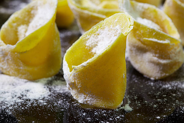 istock Fresh handmade tortellini 528387279