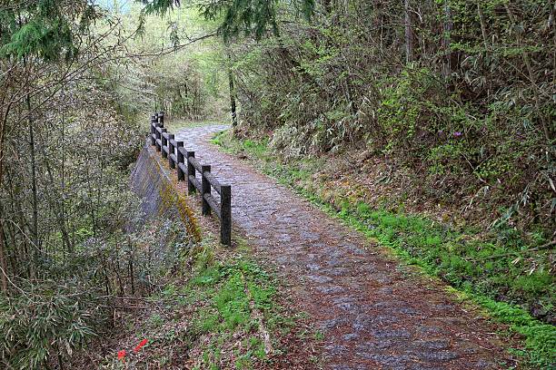 istock Nakasendo road, Japan 528387455
