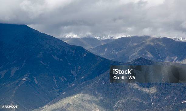 Mountain Range In Tibet Stock Photo - Download Image Now - Adventure, Aerial View, Asia