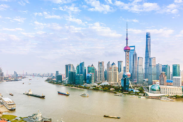 istock Lujiazui and Shanghai skyline 528392629