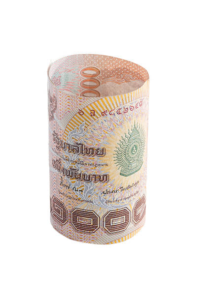 istock Rolls of banknote of Thai currency 528395407