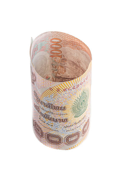 istock Rolls of banknote of Thai currency 528410455