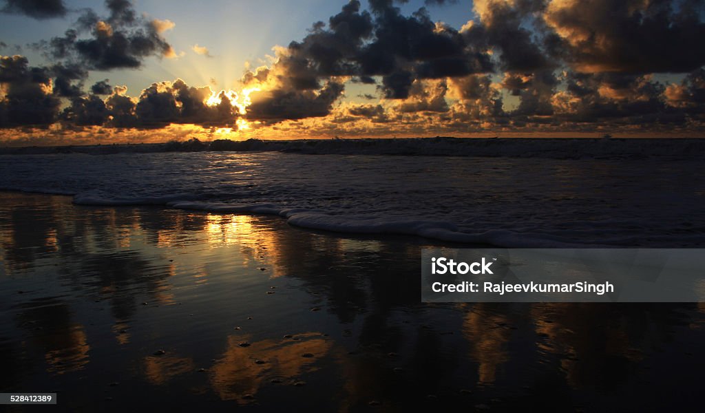 Sunrise Sunrise at chandrabhaga near konark in odisha india Beach Stock Photo