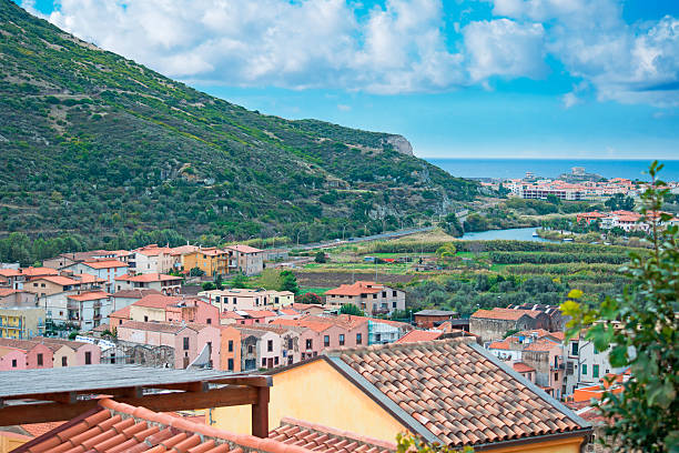 istock cityscape of Bosa, Sardinia 528413281