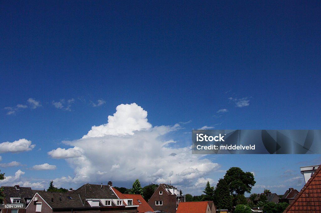 Cloud high up in the sky Cloud high up in the sky on a summer day Altocumulus Stock Photo