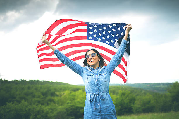 istock American dream girl 528414952