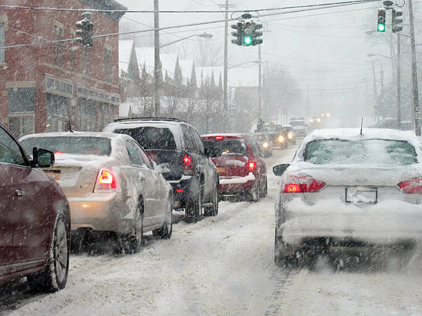 istock Winter Weather Driving - Upstate New York 528414971