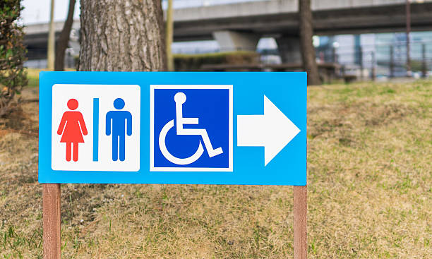 istock Disability Toilet signage 528415030