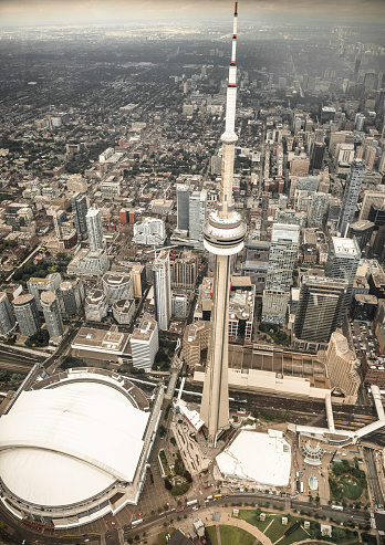 Toronto aerial view