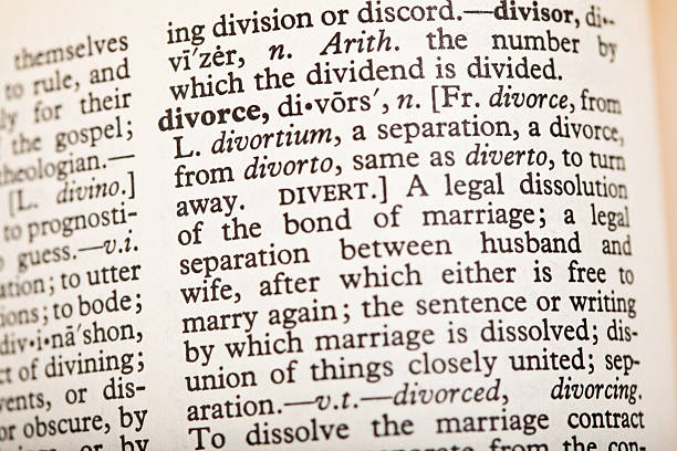 istock Definition of Divorce 528415487