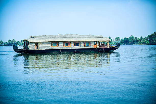 istock Houseboat on the Kerala Backwaters in India 528417622