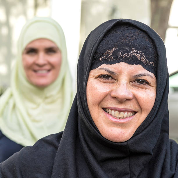 istock Two muslim women 528417626