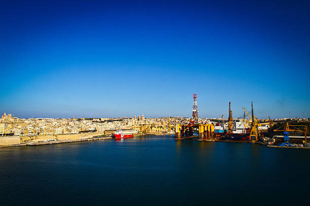 istock Malta La Valletta historic port 528418426