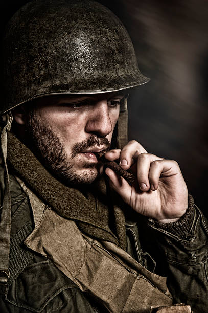 istock WWII US American Soldier Portrait 528419088