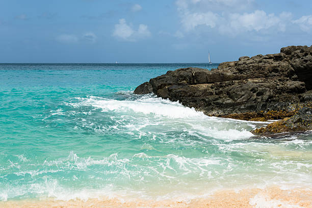 istock Baie Rouge  Pink Sand Beach 528419194