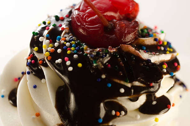 istock Close up of jumbo cupcake 528422840