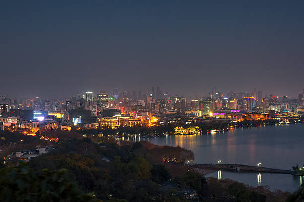 istock hangzhou city skyline 528423411