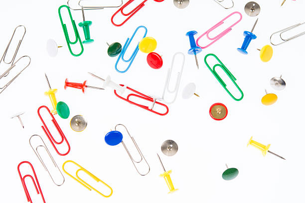 istock pin and paperclip 528423432