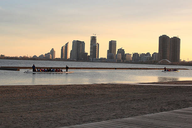 Toronto beach stock photo