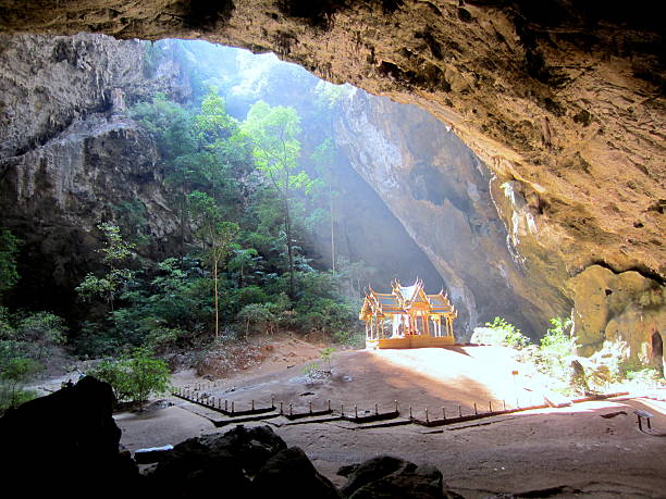 istock Sun shines on the Altar in Thailand 528427353