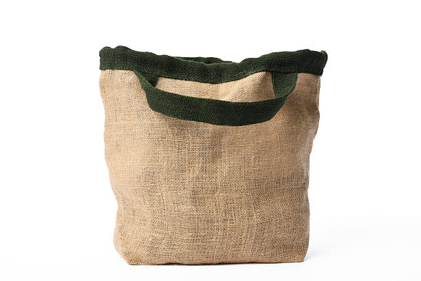 istock Isolated shot of burlap bag on white background 528428580