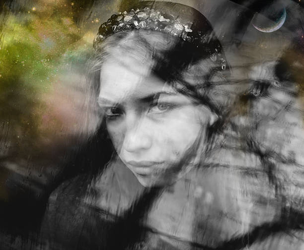 istock Woman in deep depression, lost in thought 528429878
