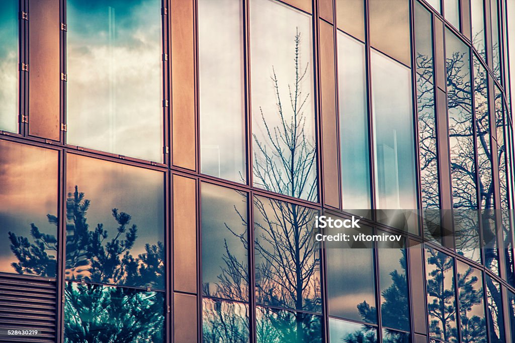 abstract modern architecture Sustainable Resources Stock Photo