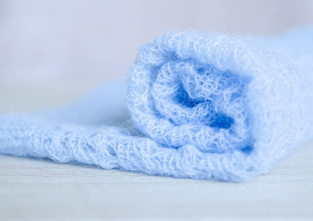 istock knitted mohair scarf 528430361