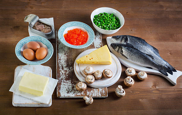 istock Foods highest in Vitamin D. Healthy eating. 528434366