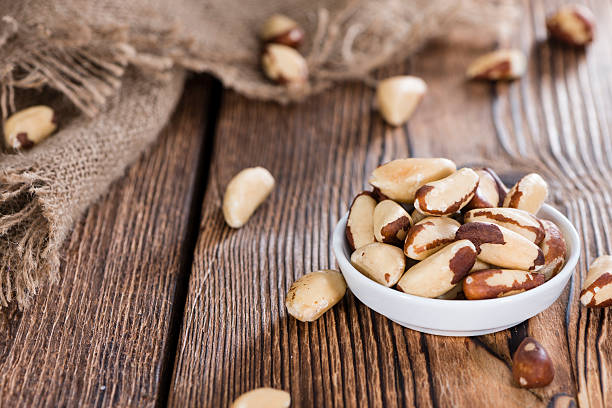 istock Heap of Brazil Nuts 528437117