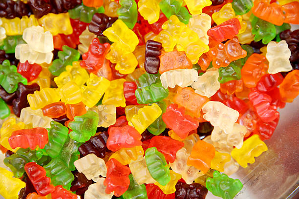 istock Colorful gummy or jellybears candies 528437182