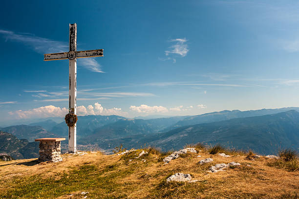 istock On the top of mountain 528437629