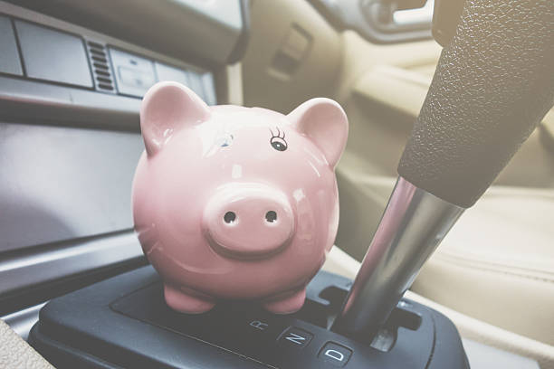 istock Gearbox with piggy bank 528438420