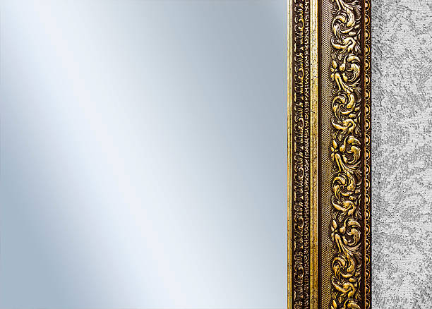 istock Part of the mirror frame 528439086