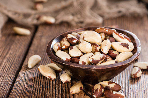 Portion of Brazil Nuts