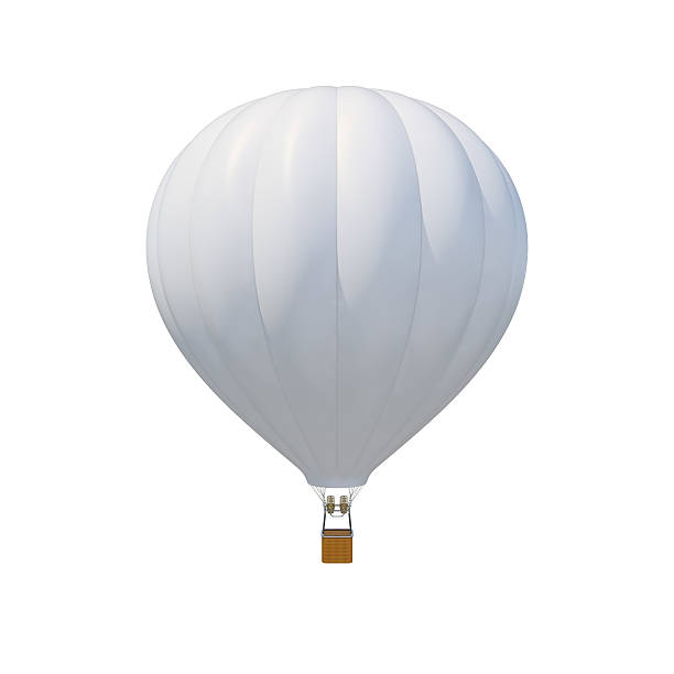 istock White air ballon isolated on white background 528443124