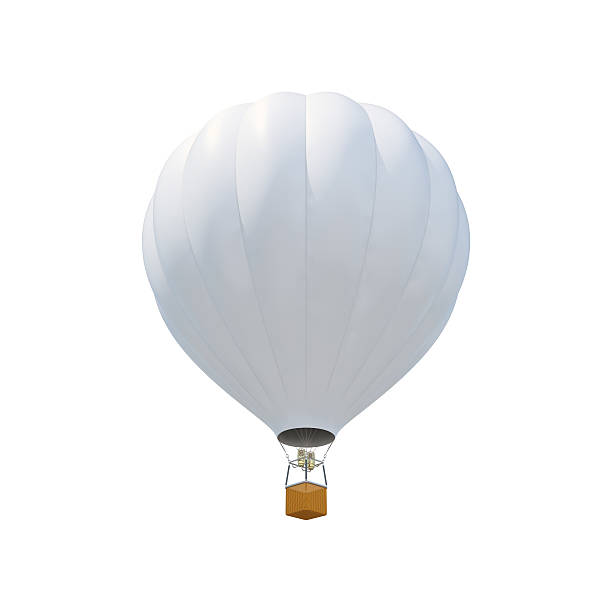 istock White air ballon isolated on white background 528443190