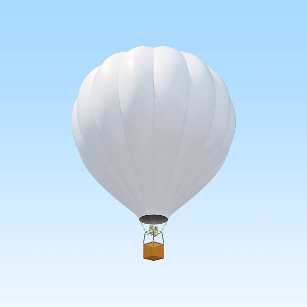 istock White air ballon on sky background 528443258