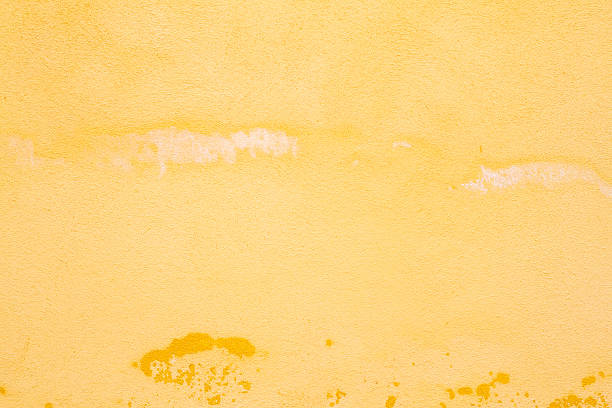 istock Old Sicilian Wall Background: Pale Yellow and Mottled 528462321