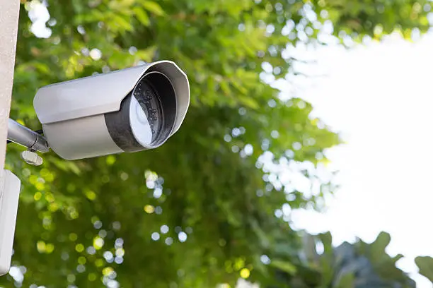 Photo of CCTV in the village