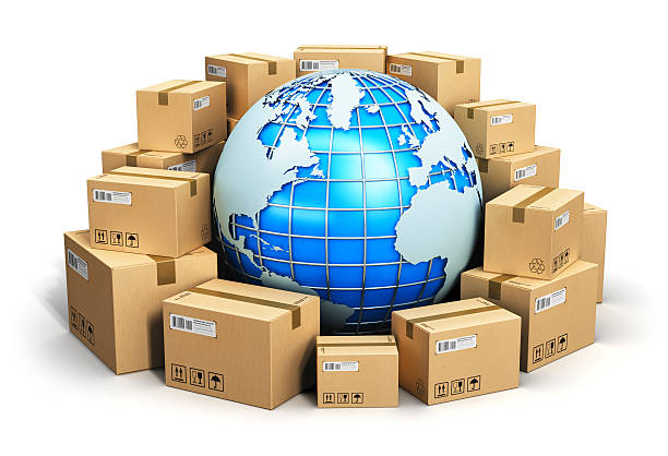 istock Worldwide shipping concept 528464257