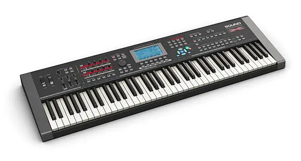 Photo of Professional musical synthesizer