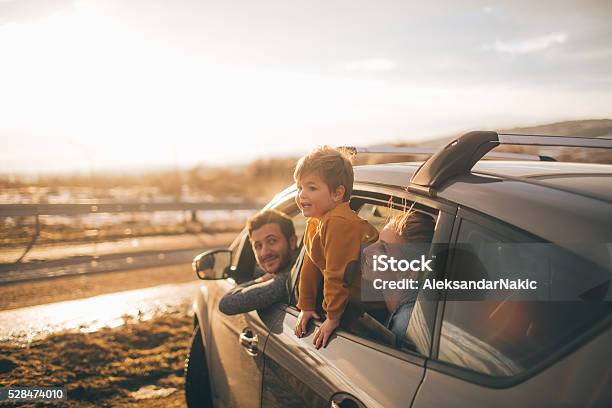 Making Memories Stock Photo - Download Image Now - Car, Family, Road Trip