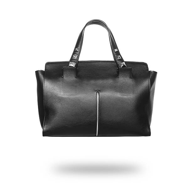 istock black leather ladies handbag 528474892